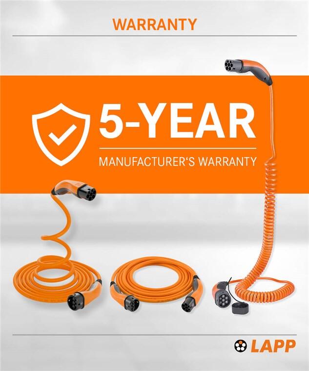 Type 2 Charging Cable, up to 11 kW, 7 m, black