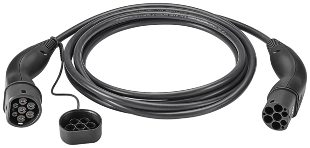 Type 2 Charging Cable, up to 11 kW, 7 m, black