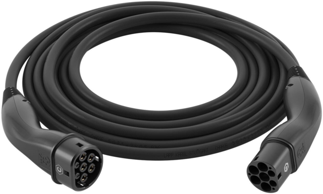 Type 2 Charging Cable, up to 11 kW, 7 m, black