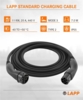 Type 2 Charging Cable, up to 11 kW, 7 m, black
